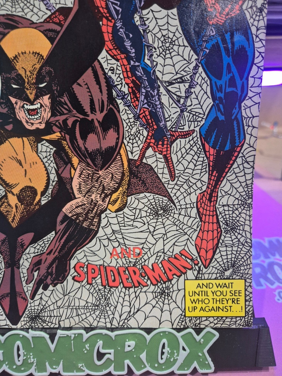 Marvel Comics Presents #49, 1990, Wolverine and Spider-Man VF/NM