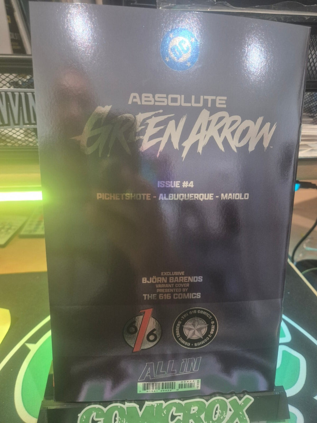 Absolute Green Arrow #4, 2026, Björn Barends Exclusive Foil Ltd. 1000, NM+