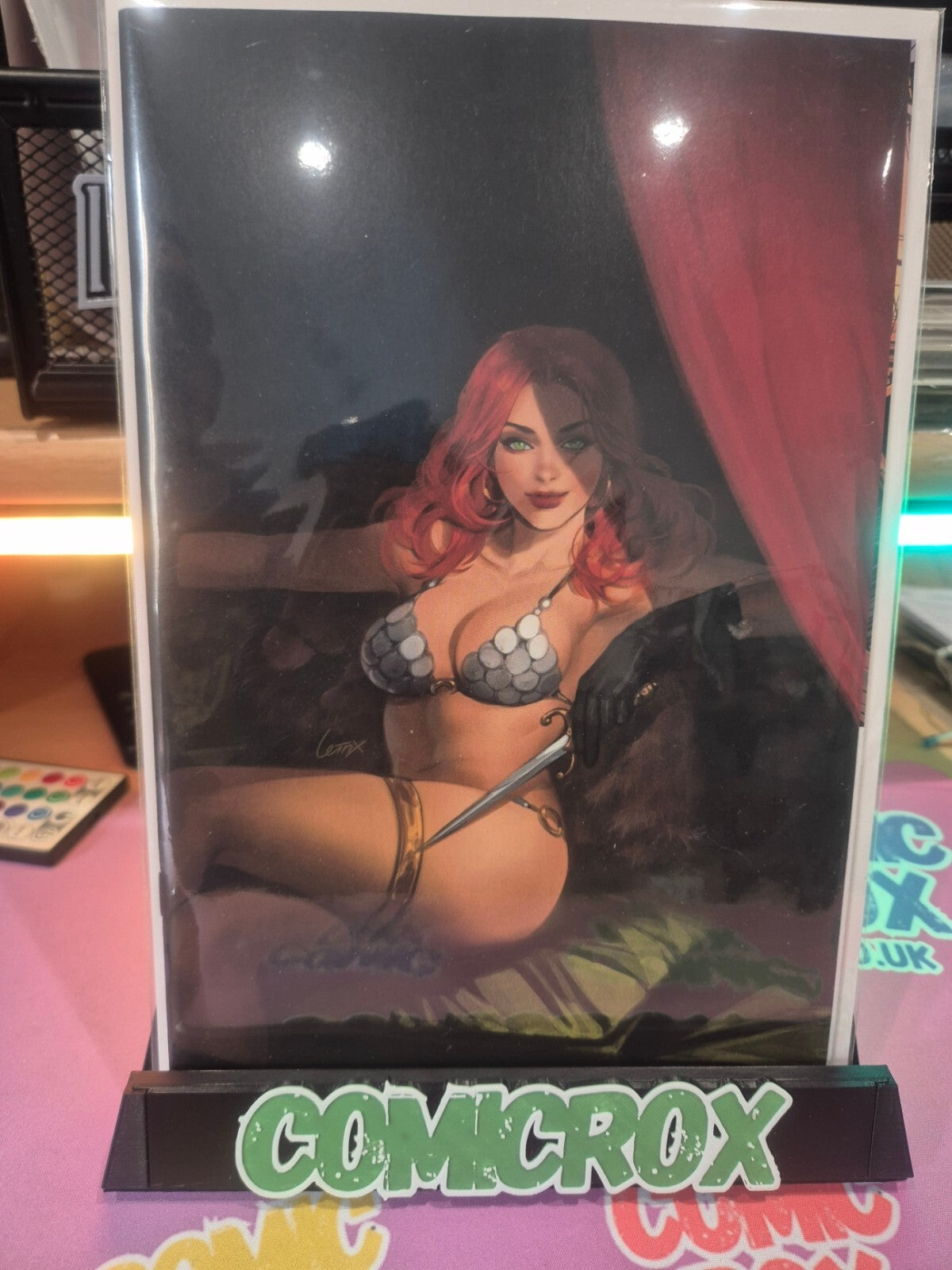 Red Sonja Noir: The Plunder & The Princess #1, Leirix Li 1:15 Incentive Virgin
