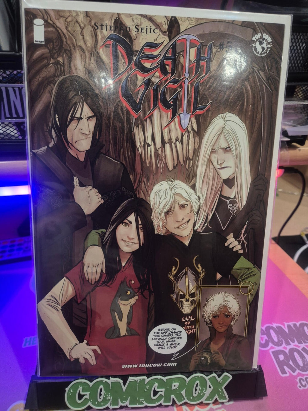 Death Vigil Complete Set #1-8, Stjepan Sejic, Rare, High Grade All NM+