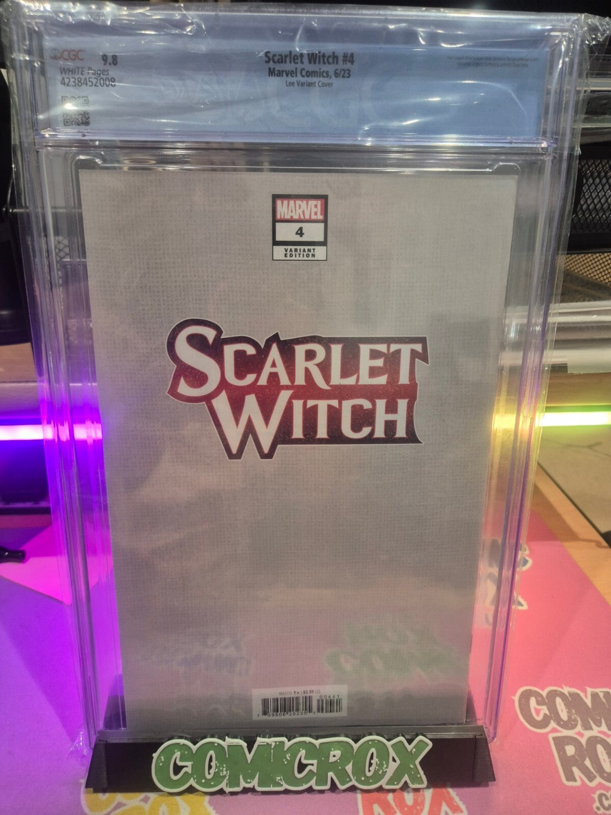 Scarlet Witch #3, CGC 9.8, 2023, 1st App Scythia, Lee Variant