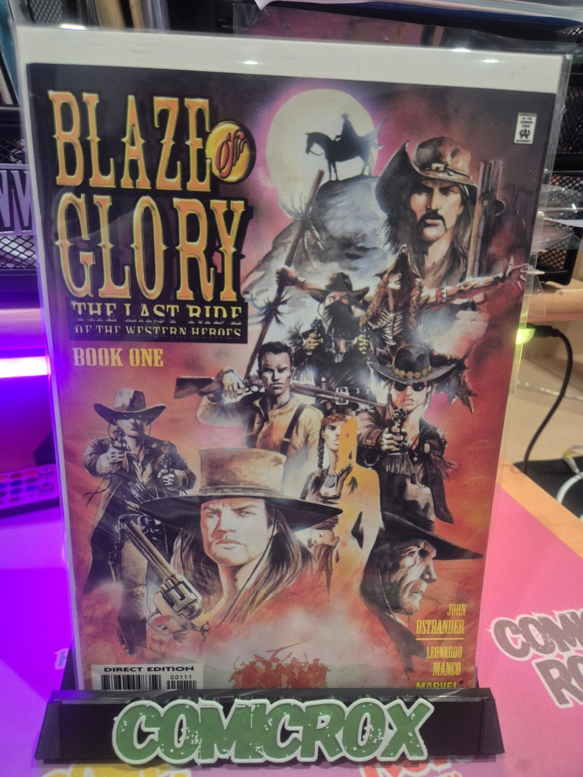 Blaze of Glory, The Last Ride Complete Set #1 to 4, 2000, High Grade VF/NM+