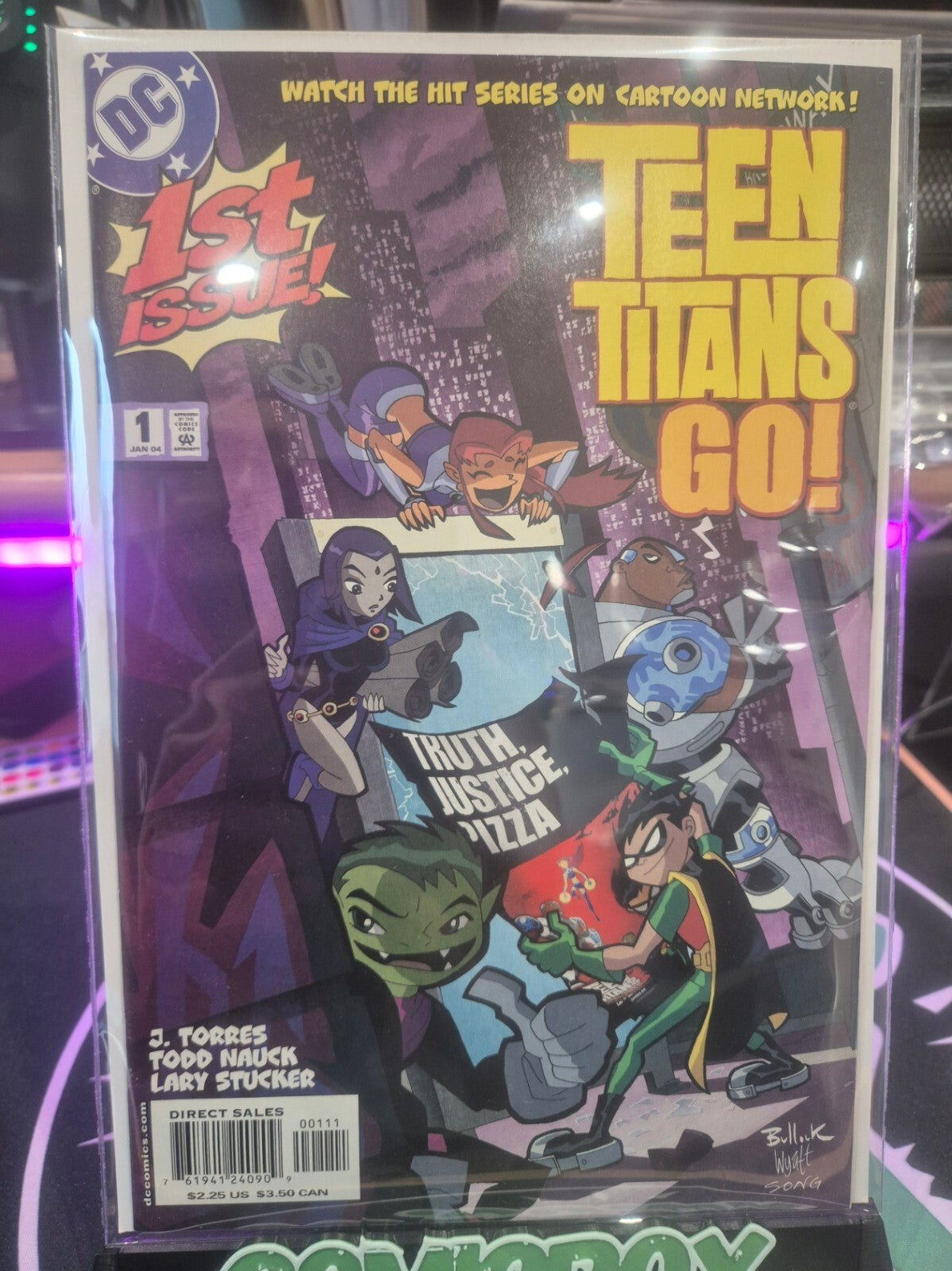 Teen Titans Go #1, 2004, 1st App Teen Titans, Cartoon Network, NM-