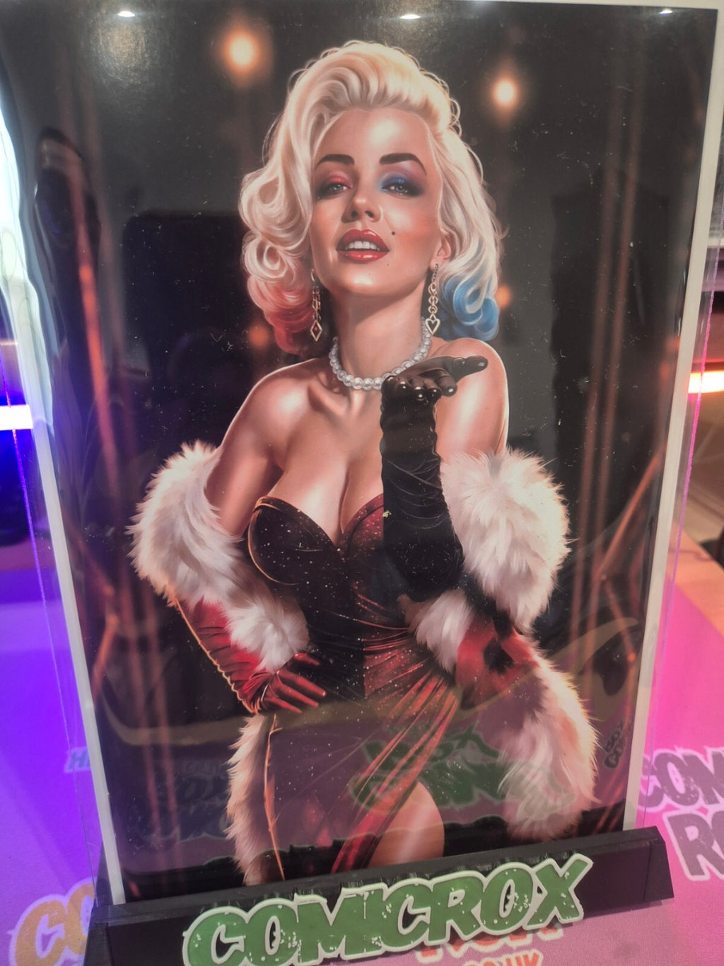 Harley Marilyn, Artist Alley Sketchbook, Mint