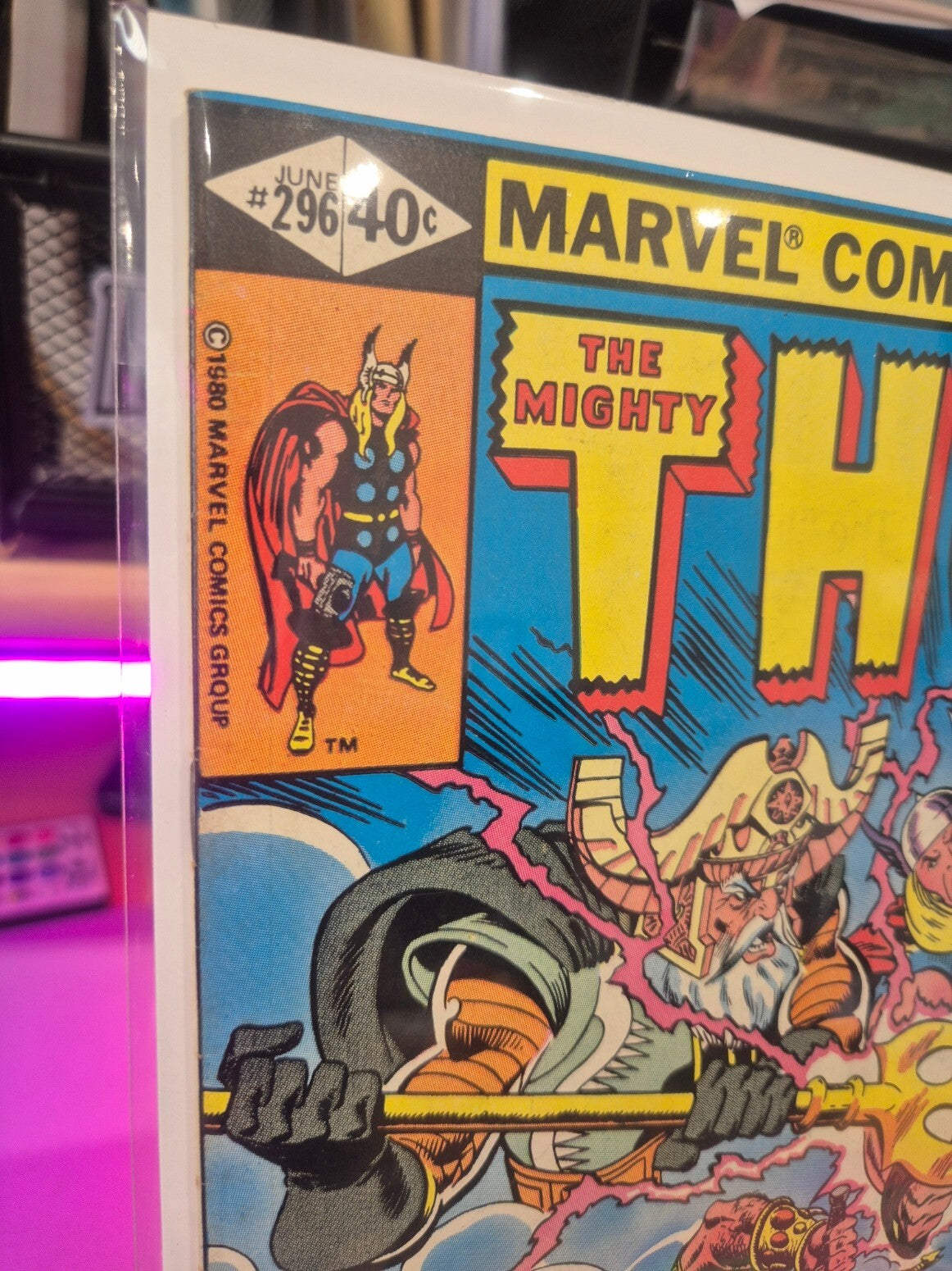 Thor #296, 1980, Cents Copy, V High Grade, NM