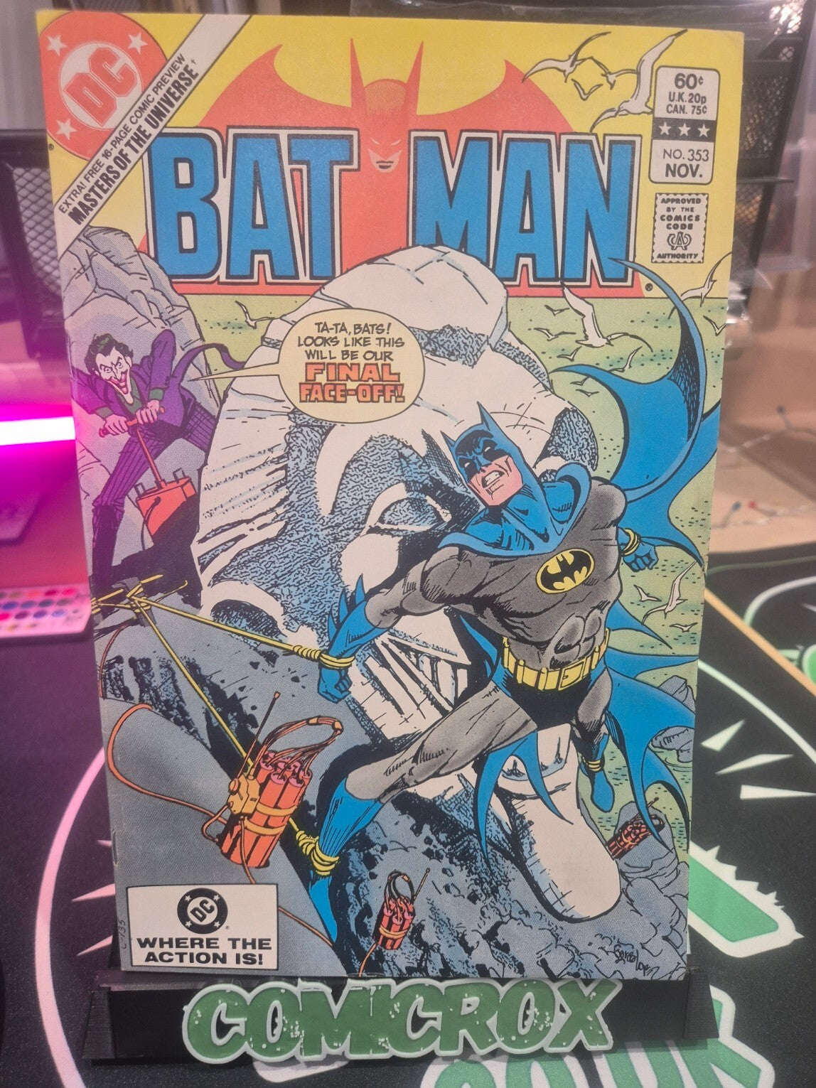 Batman #353, 1982, DC, Contains 16 Page He-Man Preview, NM