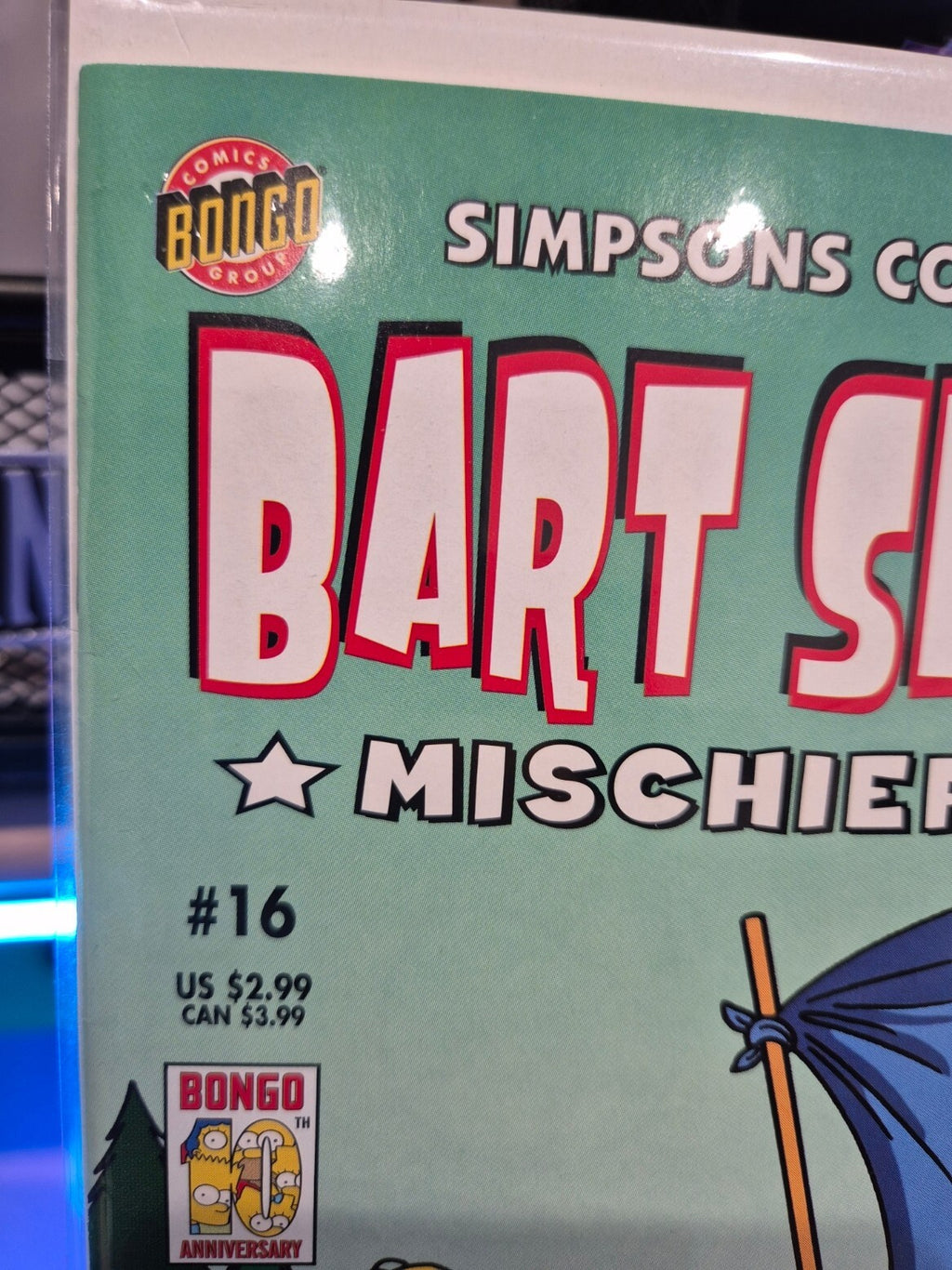 Bart Simpson #16, 2004, Mischief Maker, High Grade NM or Higher