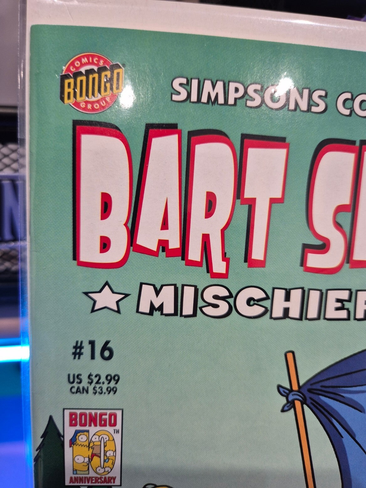 Bart Simpson #16, 2004, Mischief Maker, High Grade NM or Higher