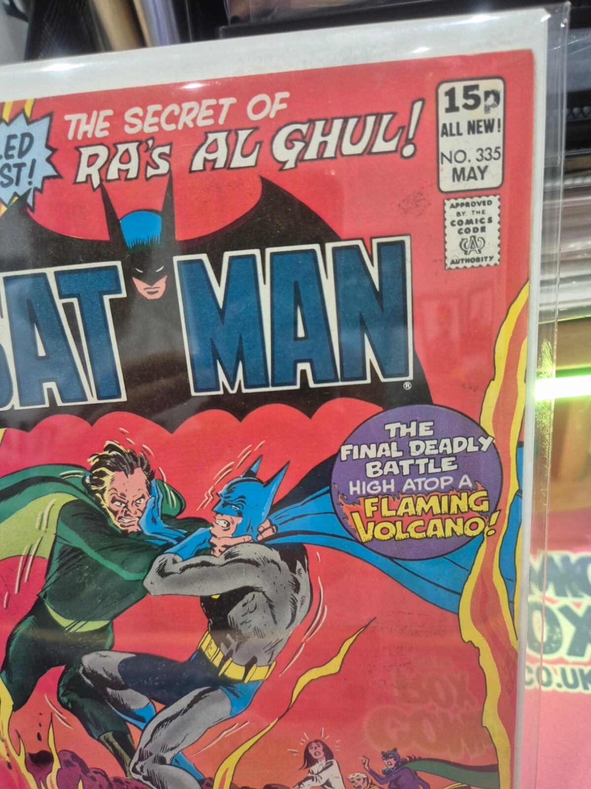 Batman #335, 1981, UK Price Variant, NM 9.4