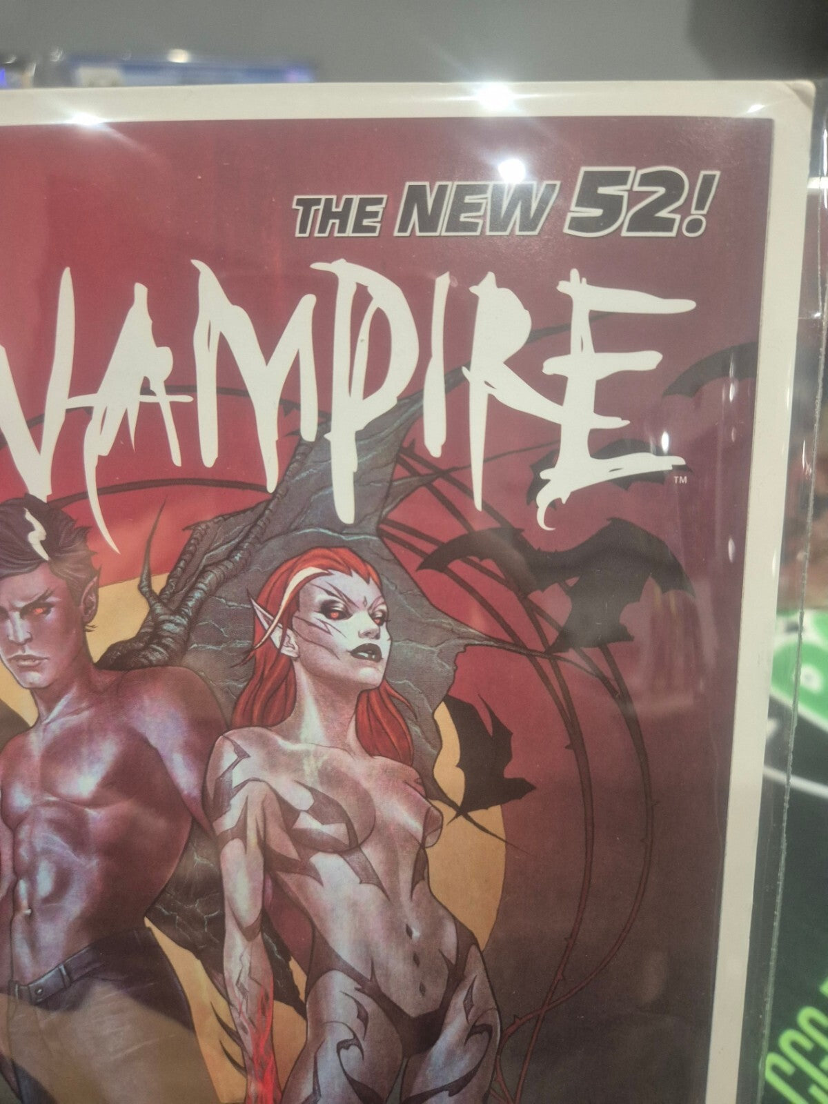 I, Vampire #1, 2011, Scarce Red Second Print, New 52, NM 9.4