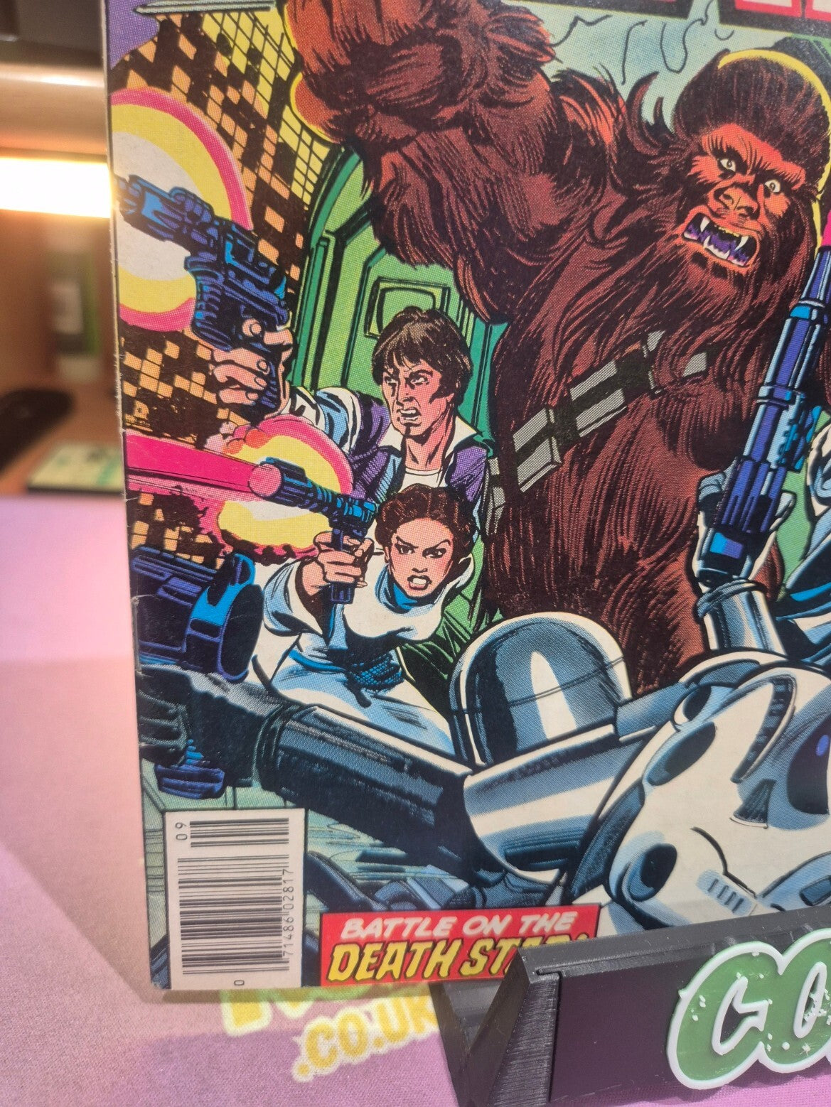 Star Wars #3, 1977, Big Key, UK Price Variant, High Grade VF to VF+