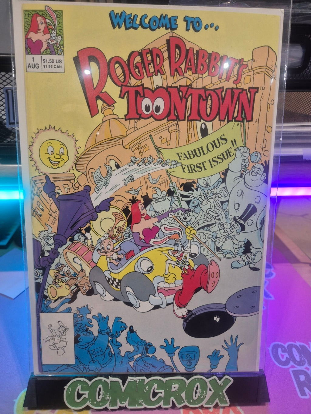 Roger Rabbit's Toontown #1, 1991, Disney Comics, NM/M 9.8