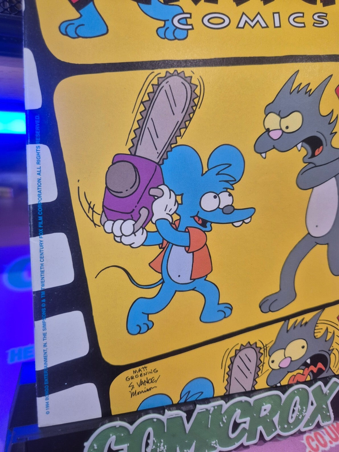 Itchy & Scratchy #2, 1994, Bongo, V High Grade, 9.8 Contender