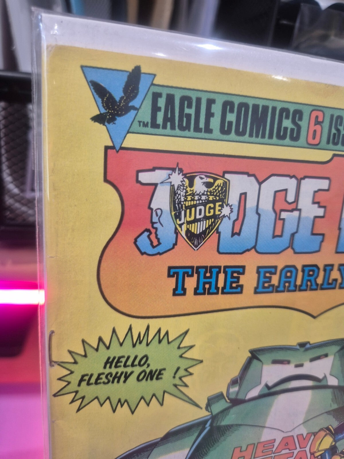Judge Dredd: The Early Cases #1, Eagle Comics, 1986, VF/NM