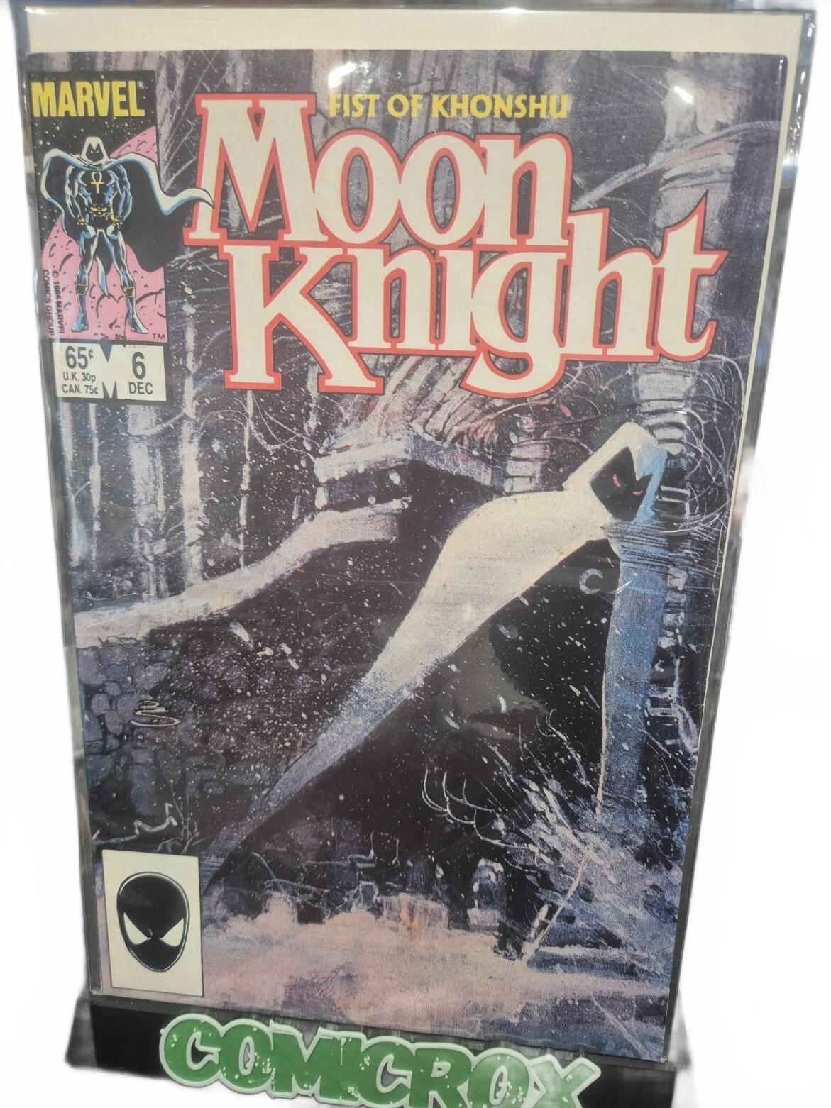 Moon Knight Fist of Khonshu #6, 1985, VF+