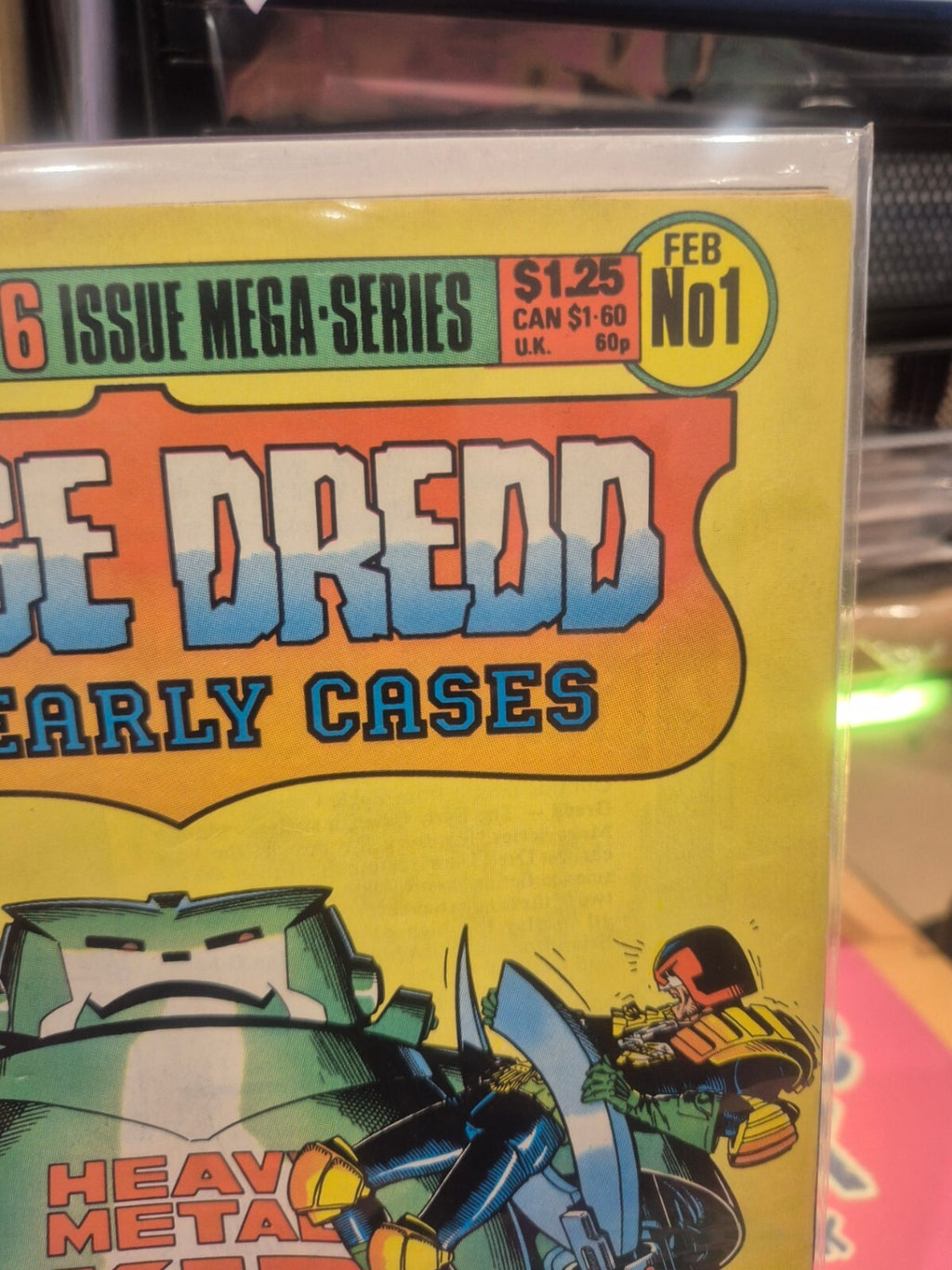 Judge Dredd: The Early Cases #1, Eagle Comics, 1986, VF/NM