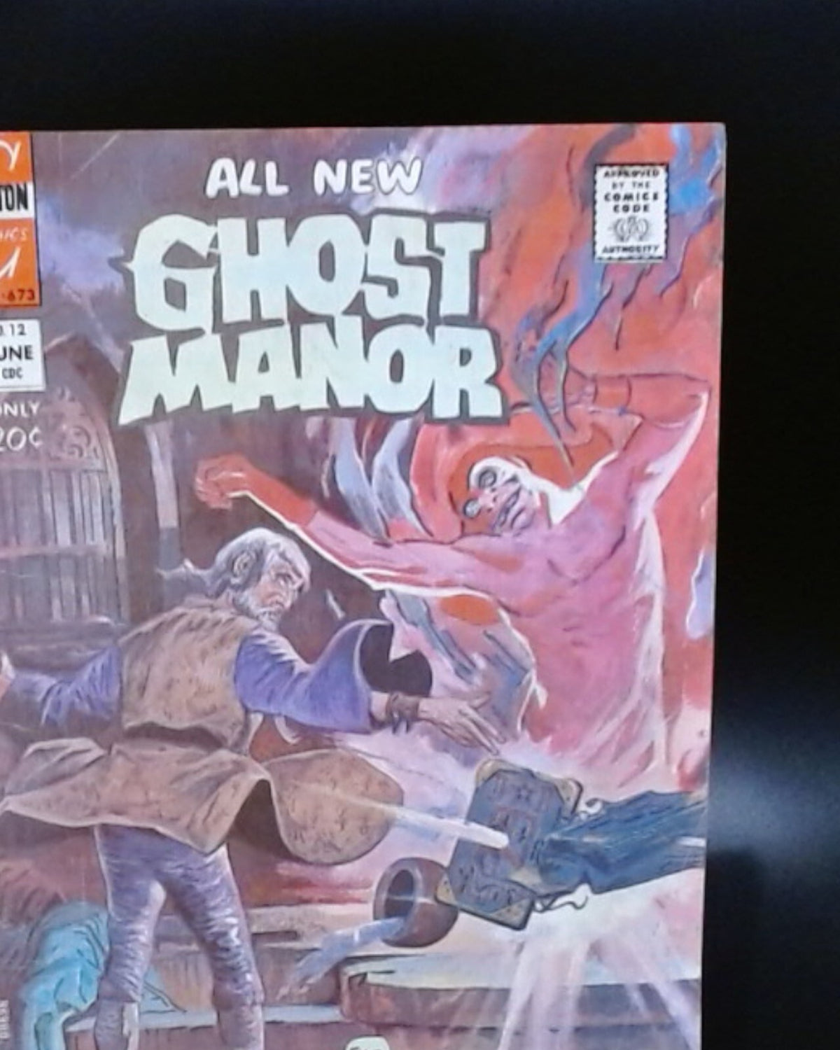 Ghost Manor #12, 1973, Charlton Comics, Very Nice Condition FN/FN+ 6.0+
