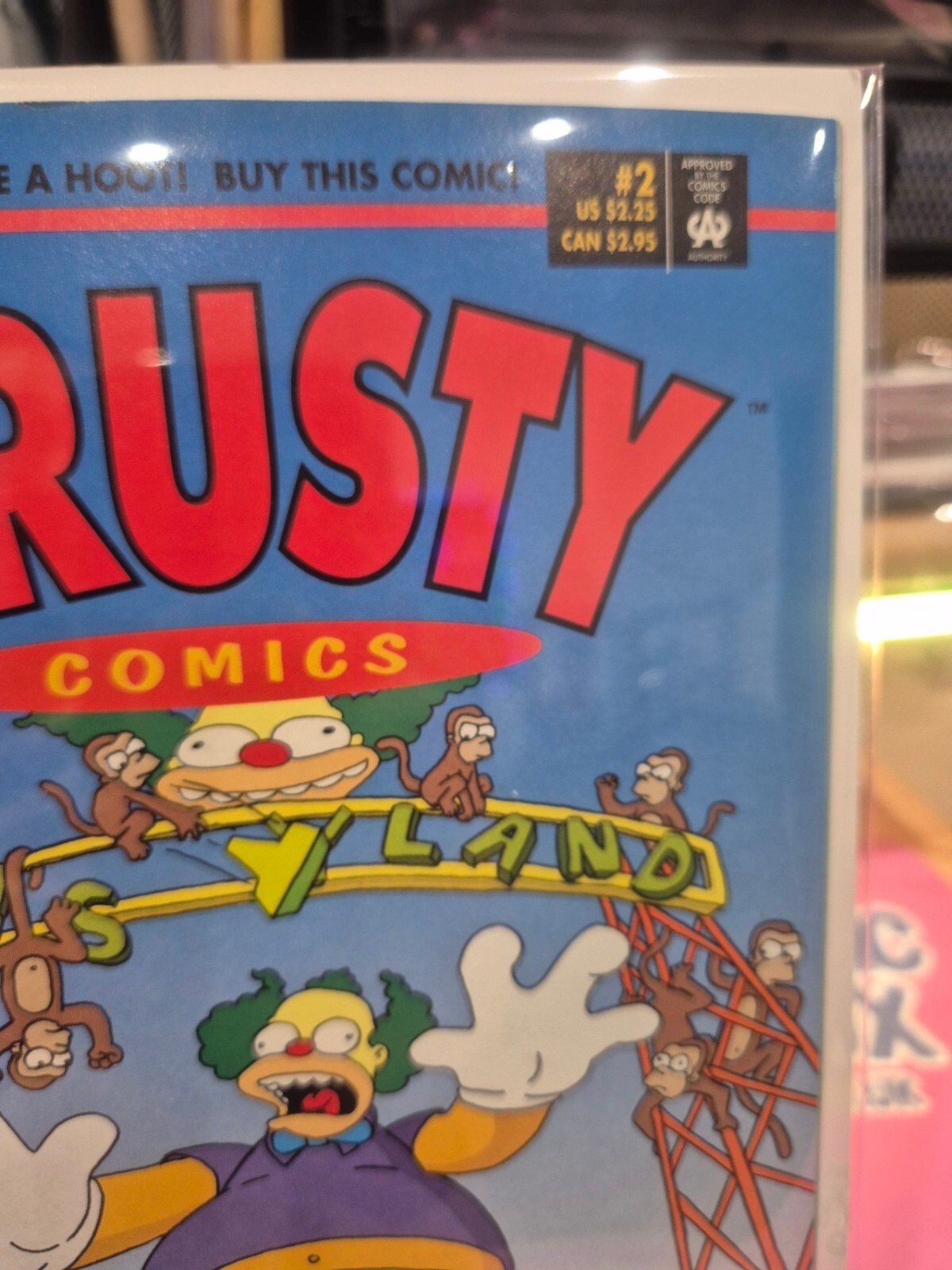 Krusty Comics #2, 1995, Bongo Comics, VF/NM