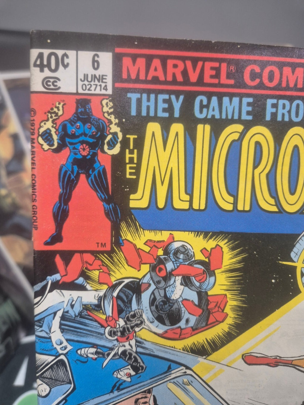 Micronauts #6, 1979, Marvel, High Grade NM 9.2