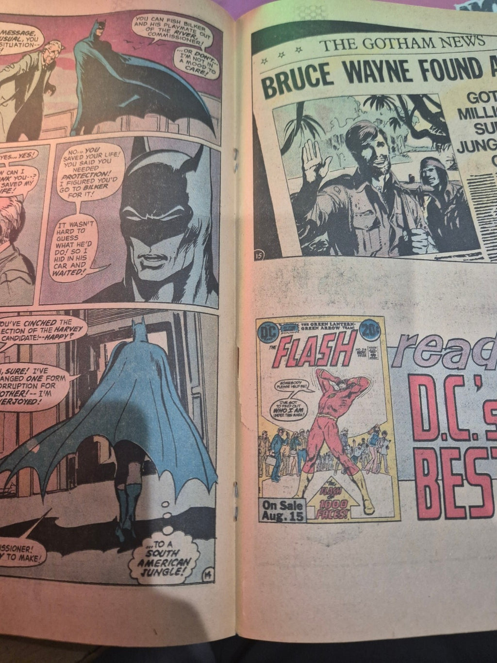 Batman #245, 1972, Classic Neal Adams Cover, FN+ or Higher