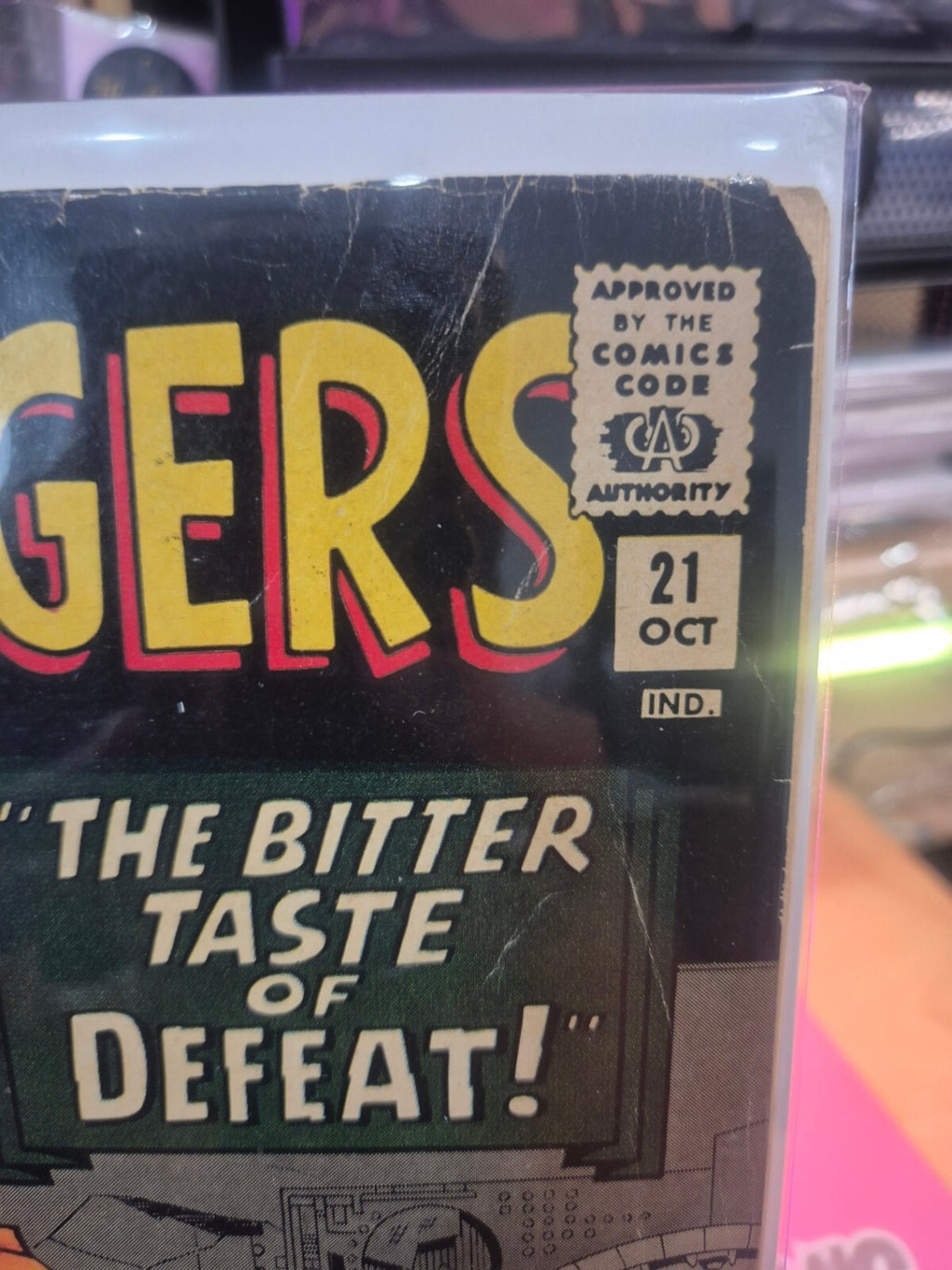 Avengers #21, 1965, 1st Power-Man, 3rd Wonder Woman, VG / VG+