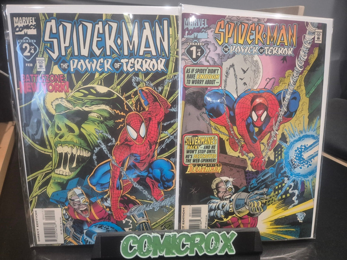 Spider-Man, Power of Terror Complete Set #1-4, 1995, High Grade