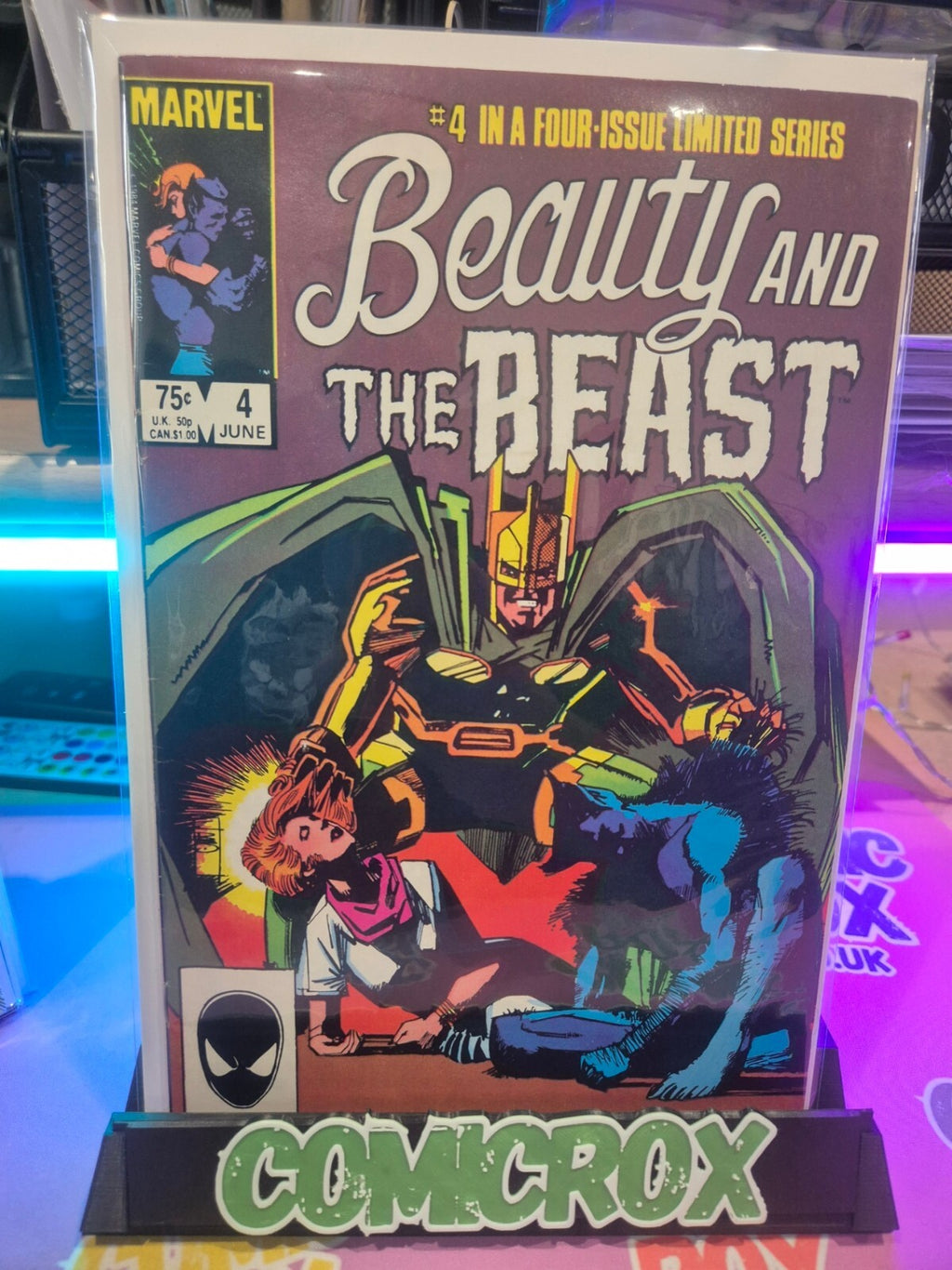 Beauty and the Beast Complete Set #1-4, 1984, All NM