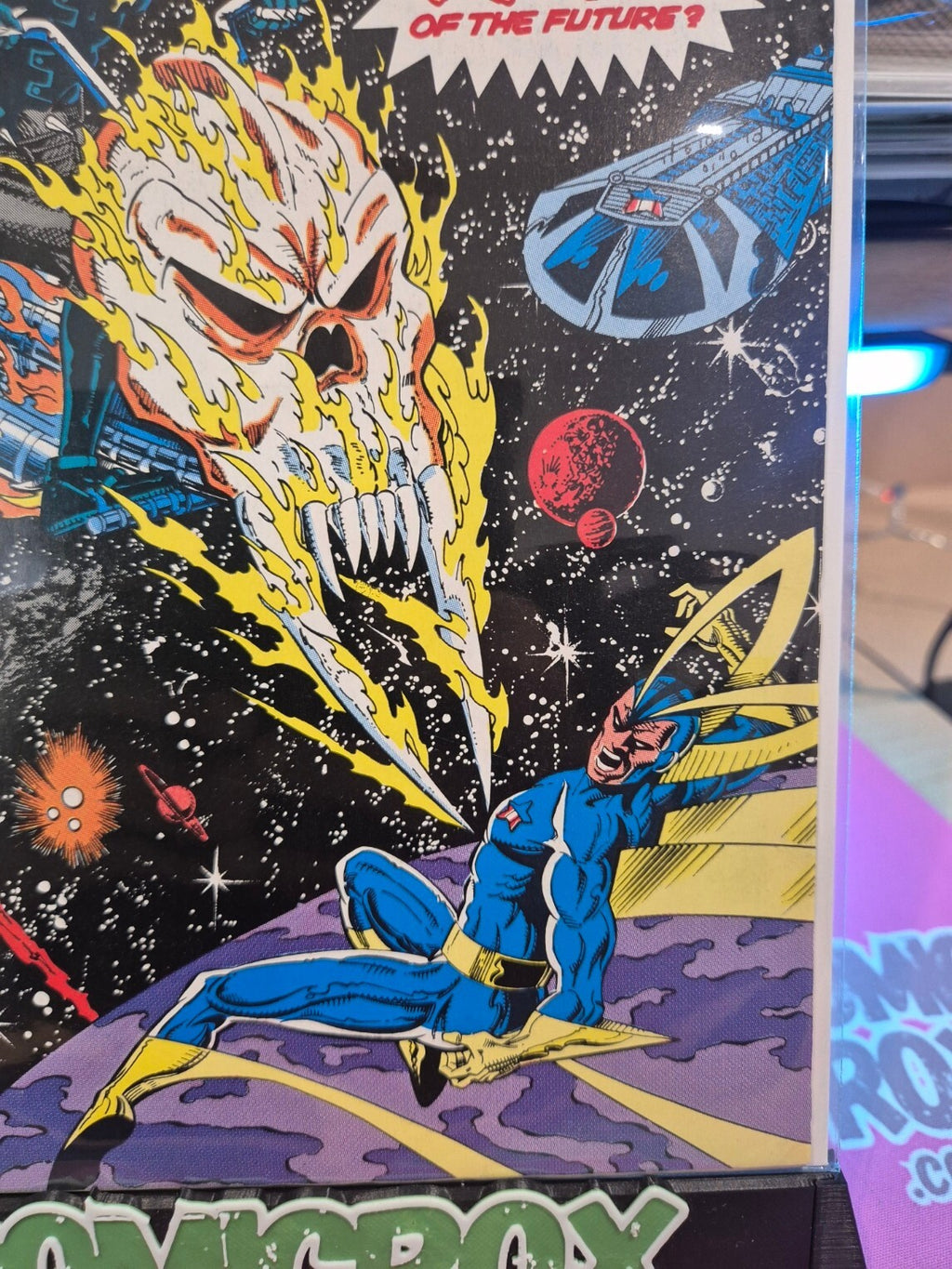Guardians of the Galaxy #13, 1991, 1st app. Spirit of Vengeance, NM-