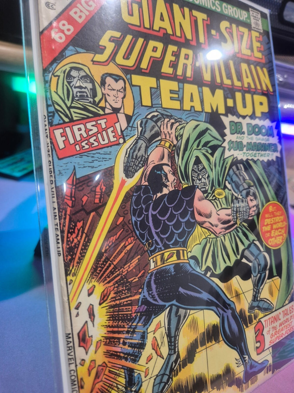 Giant-Size Super-Villain Team-Up #1, 1975, High Grade VF/VF+