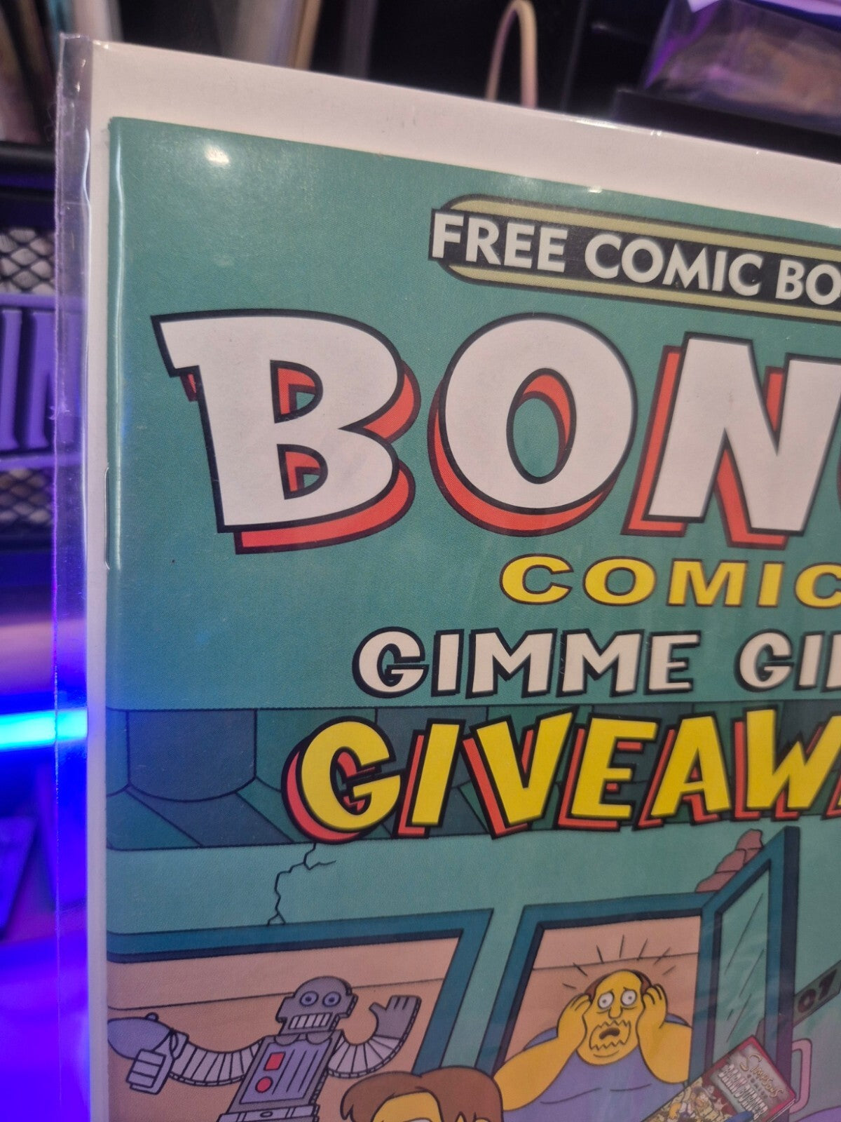 Bongo Comics, Simpsons Gimme Gimme Giveaway, 2005, NM