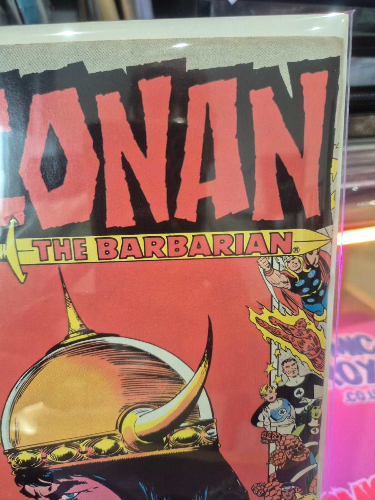 Conan The Barbarian #188, 1986, Marvel 25th Anniversary Cover, 9.6/9.8