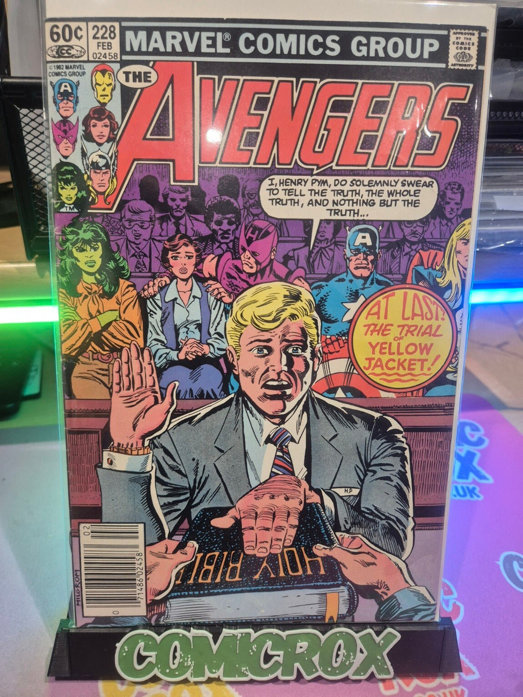 Avengers #228, 1983, 3rd app. Captain Marvel, VF+