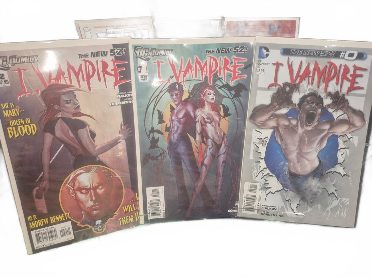 I, Vampire Complete Set #0-14 (15x books), DC New 52, All NM