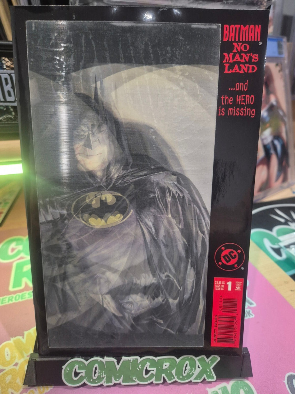 Batman No Mans Land #1, 1999, Lenticular Cover, NM