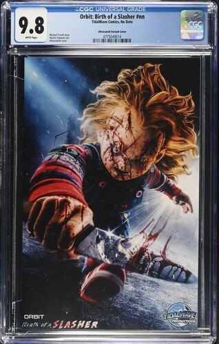 Orbit: Birth of a Slasher #nn, CGC 9.8 TOP POP! Chucky, Childs Play
