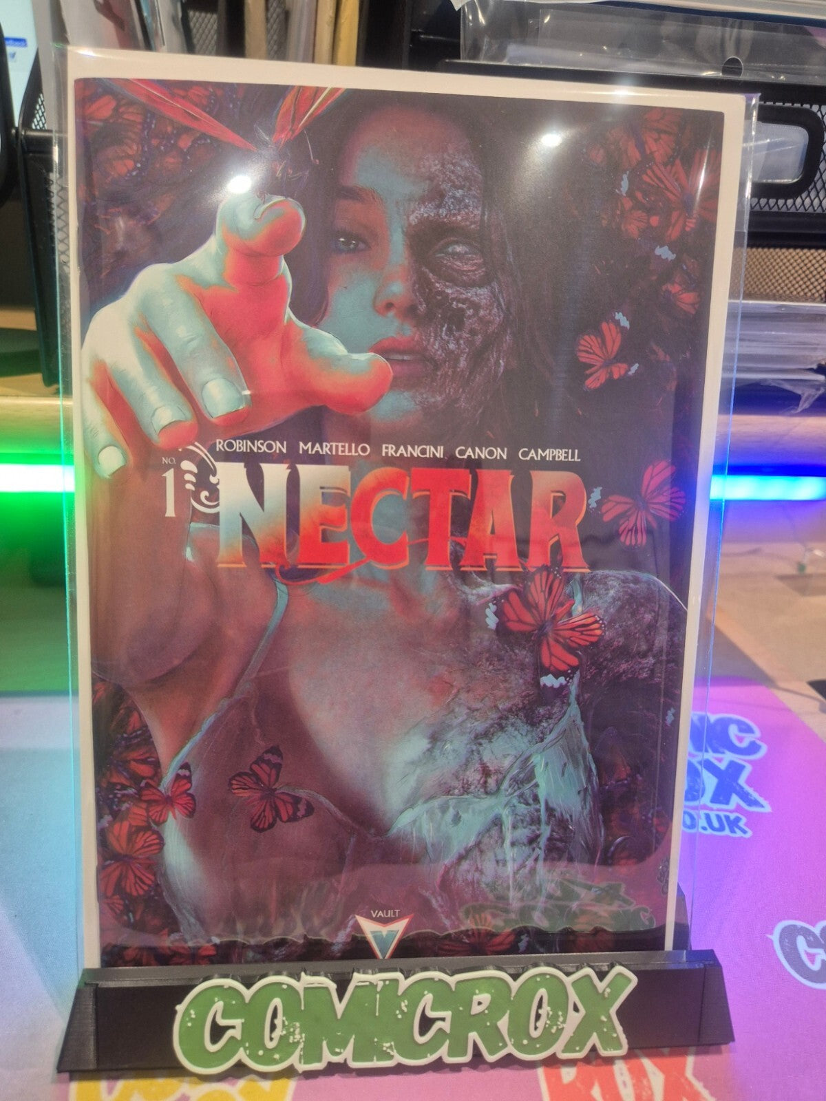 Nectar #1, Tiago Da Silva Exclusive Variant Ltd to only 500 on earth, Mint