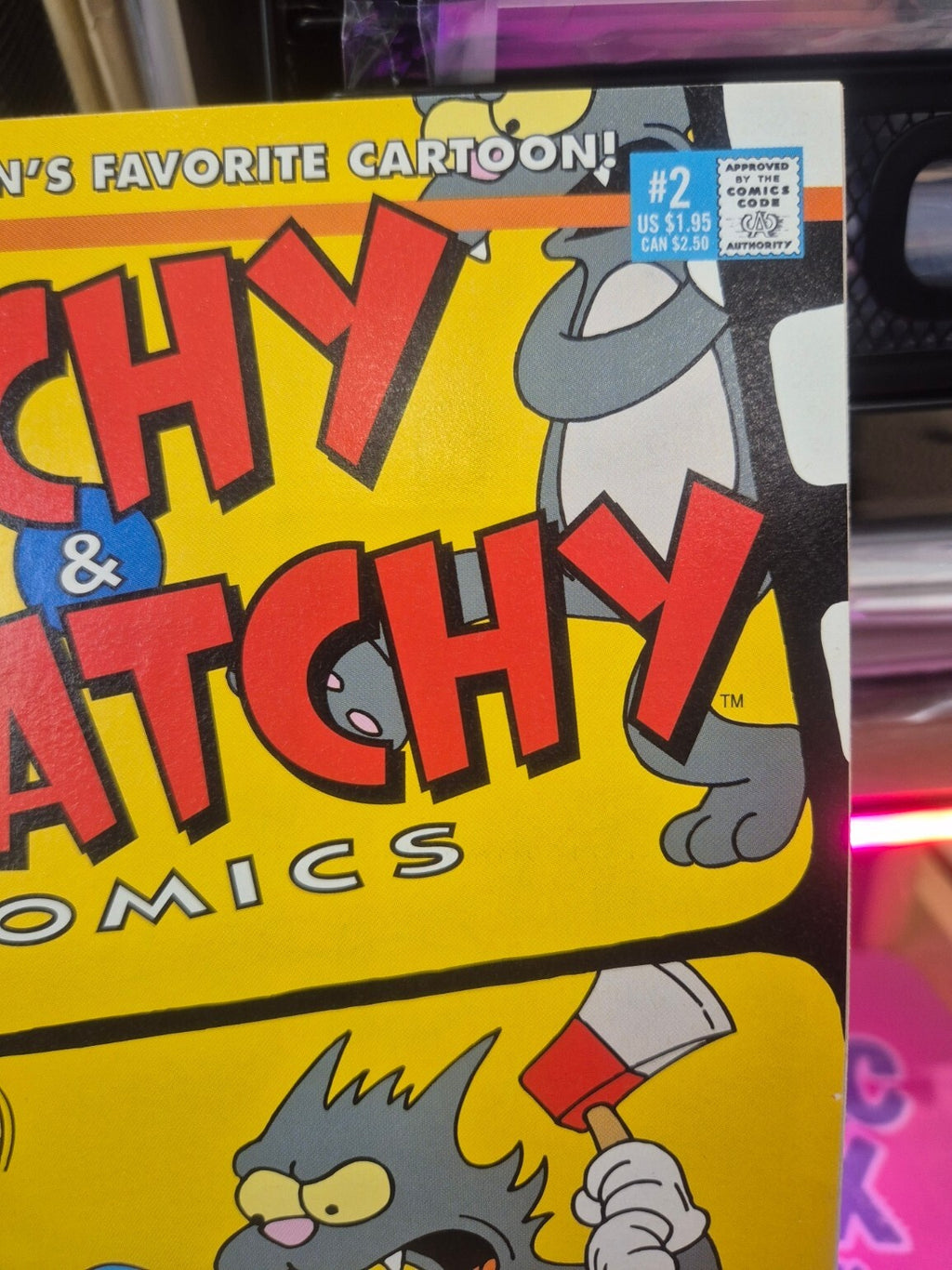 Itchy & Scratchy #2, 1994, Bongo, V High Grade, 9.8 Contender
