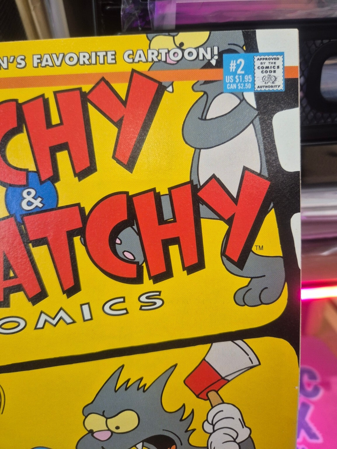 Itchy & Scratchy #2, 1994, Bongo, V High Grade, 9.8 Contender