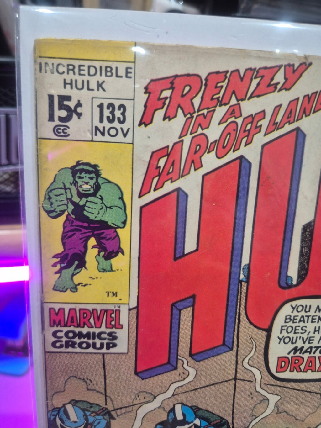 Incredible Hulk #133, 1970, Cents Copy, VG+ / VG/FN (or higher)