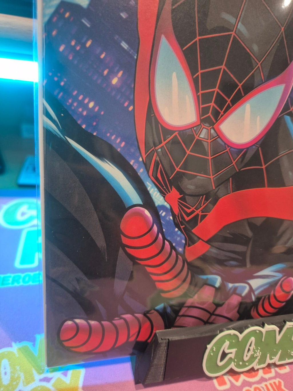 Spider-Geddon #1, 2018, Miles Morales Spider-Man Variant Cover, Key, NM+