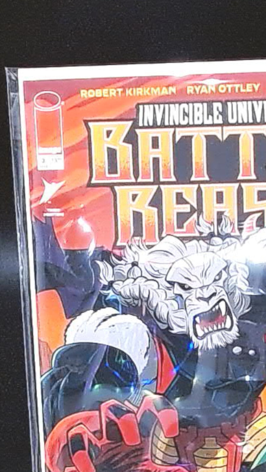 Battle Beast #3, 3rd Print, Signed by Ryan Ottley COA, NM+
