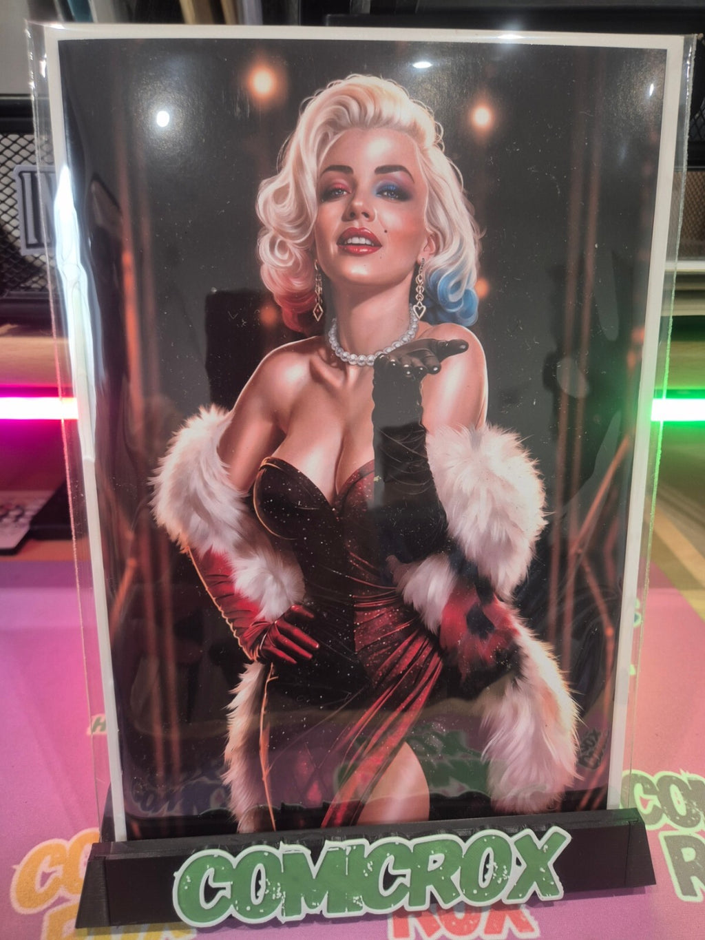 Harley Marilyn, Artist Alley Sketchbook, Mint