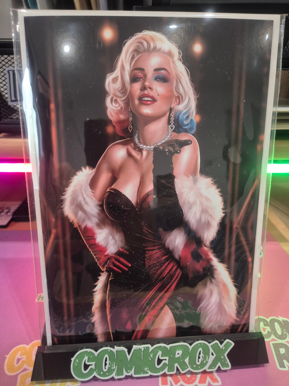 Harley Marilyn, Artist Alley Sketchbook, Mint