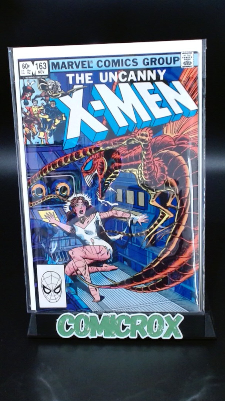 Uncanny X-Men #163, 1982, Origin of Binary, High Grade NM 9.2/9.4