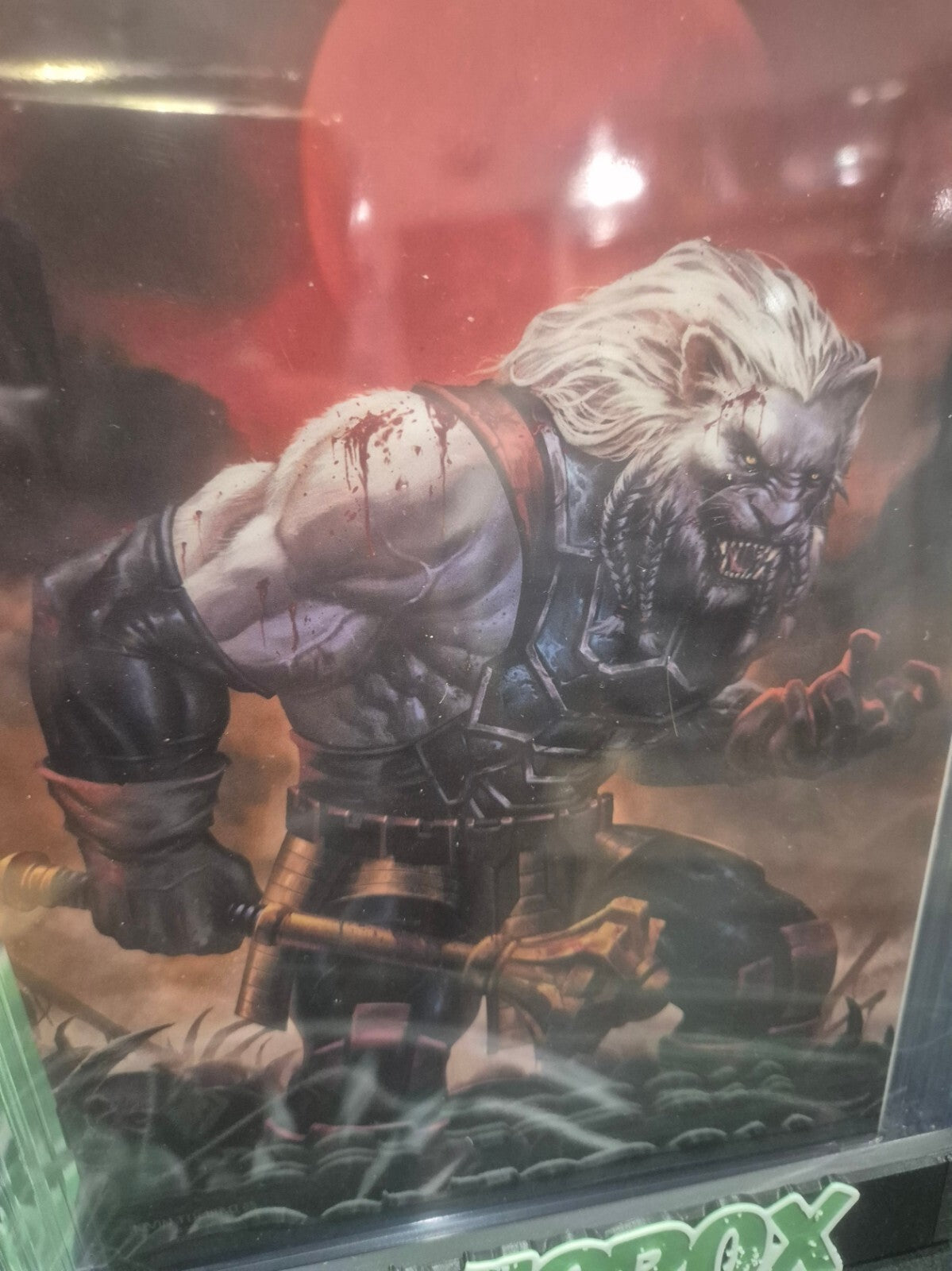 Battle Beast #4, CGC 9.8, Talibao Blood Moon Virgin ltd 350 Copies