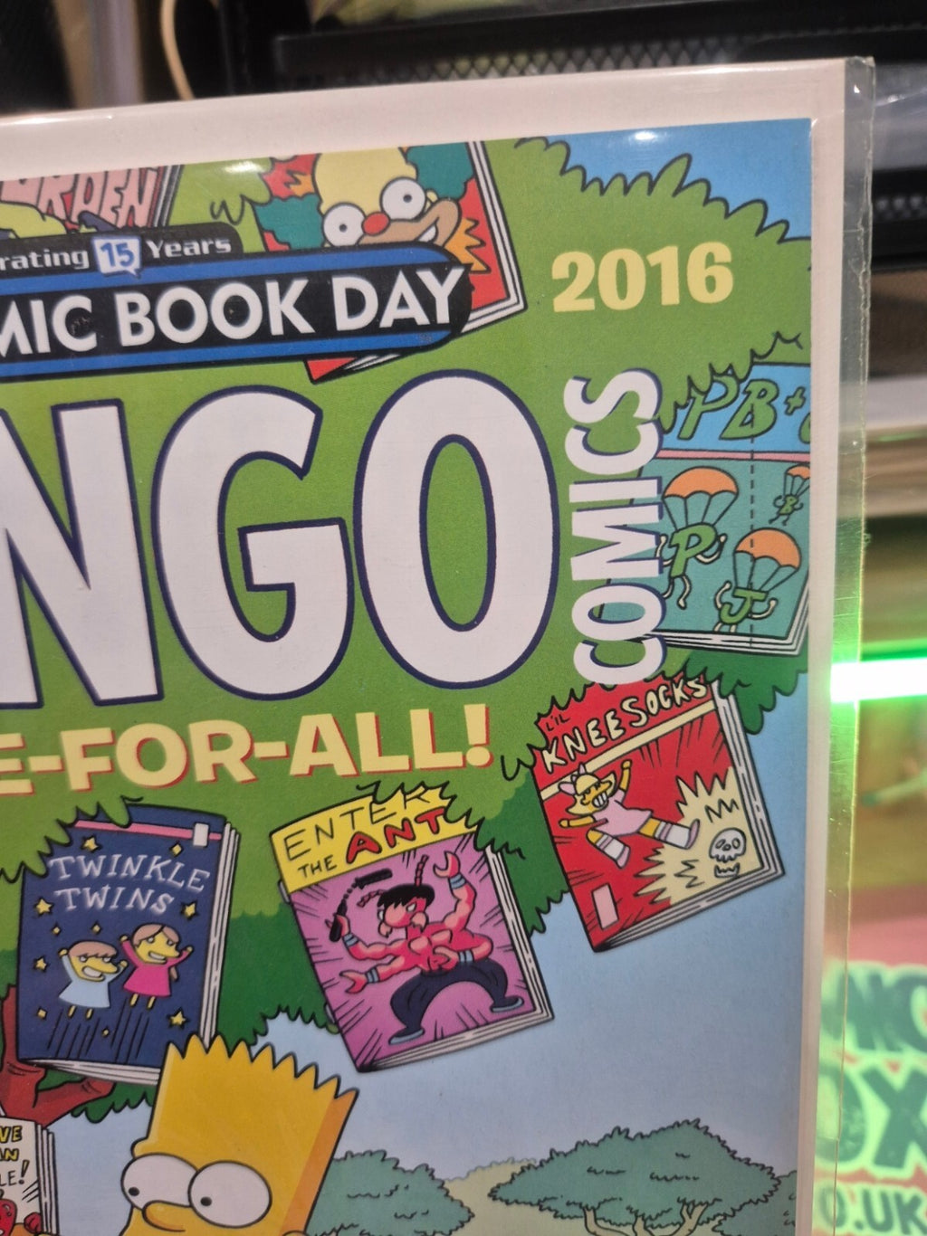 Bongo Comics, Simpsons, Free-For-All, 2016, NM