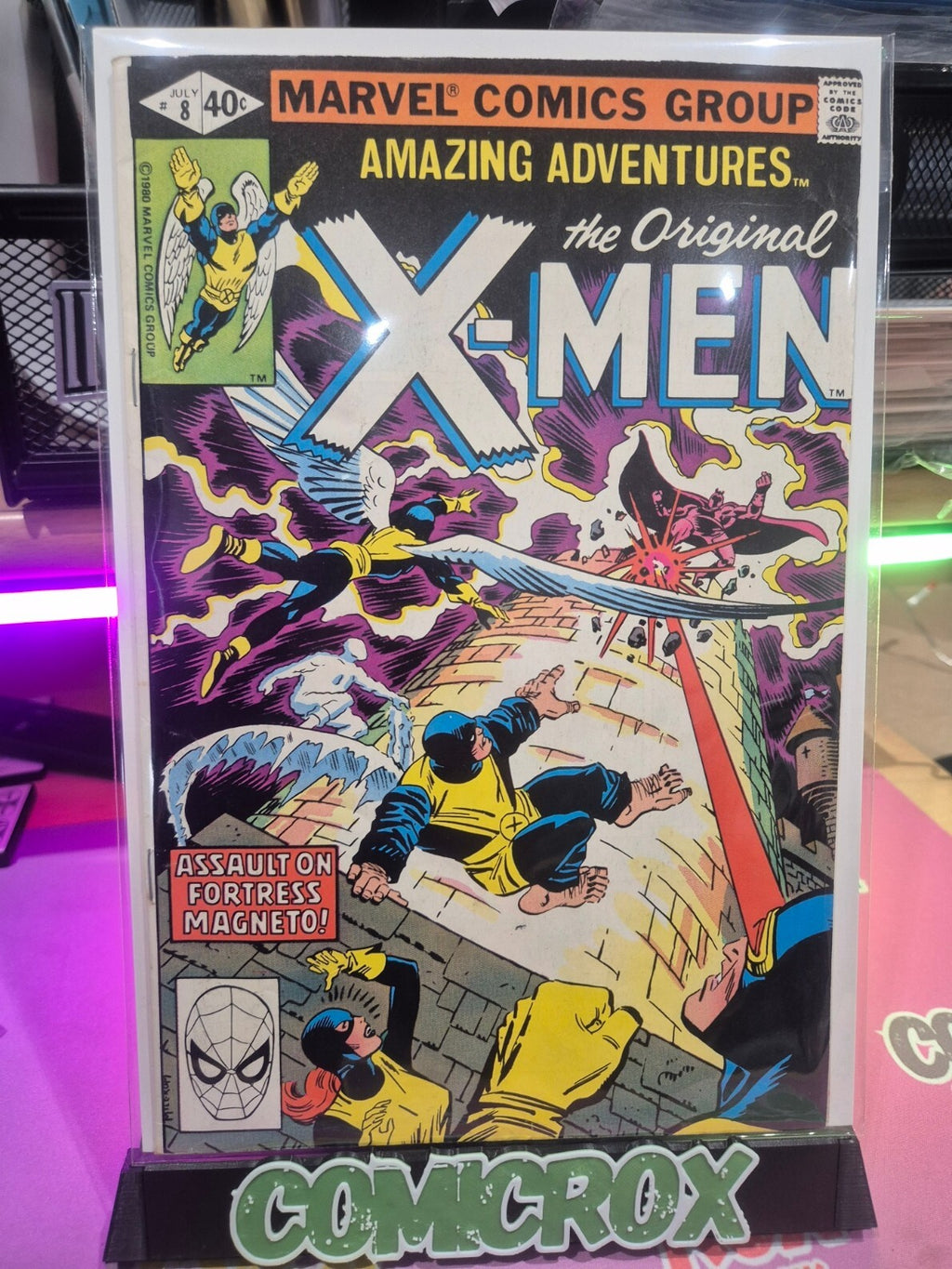 Amazing Adventures #8, 1980, Cents Copy, V High Grade NM- 9.2