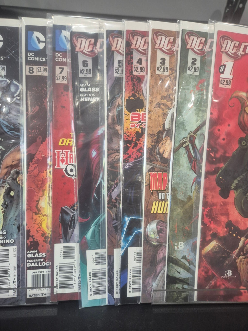 Suicide Squad New 52 Set, #1 to 13 plus 15 & 17 (15 books) All NM