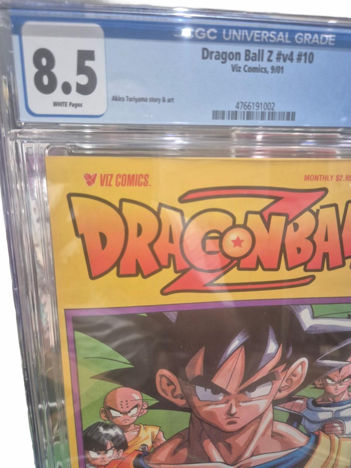 Dragon Ball Z #10, CGC 8.5, Vol: 4, 2001, Viz Comics