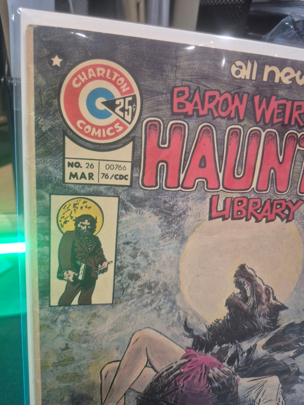 Haunted #26, 1976, Charlton Comics, High Grade VF- 7.5